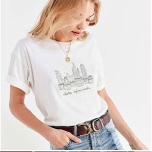 Urban Outfitters Chicks Before Pricks Tee